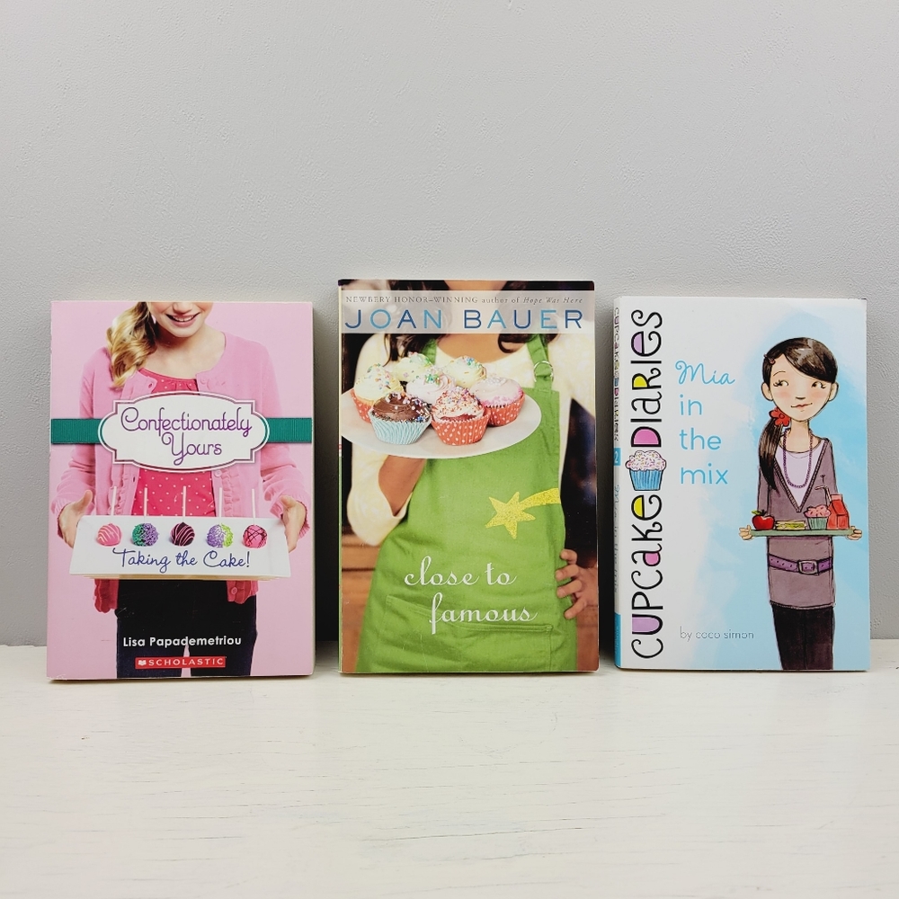 Culinary Teen Book Set Cupcake Diaries, Confectionately Yours, Close To Famous